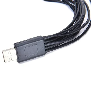 10 1 Sissetõmmatav USB 2.0 Kaabel Multifunktsionaalne USB Laadija Kaabel-10 In 1 Multi Laadija juhtmed