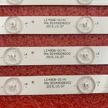 10 TK LED Backlight Ribad LT-49C550 LS49H510N 30349008202 LE49D8-01(A) LCD490DUY-SHA2 LE50D8-03 30350008203 LC490DUJ-SGE3
