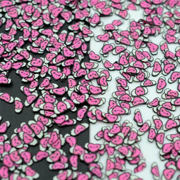 100g/Palju Polymer Clay Armas Lennata Südame Viil Valentine Mix Sprinkles Armastus Konfetit jaoks Käsitöö Tegemine, DIY