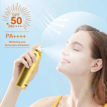 100ml UV Päikesekaitsetoodete Udu Väljas Päevitus Spray Veekindel SPF 50 PA ++++ päikesekaitse Rannas Sport Spray Päevitus