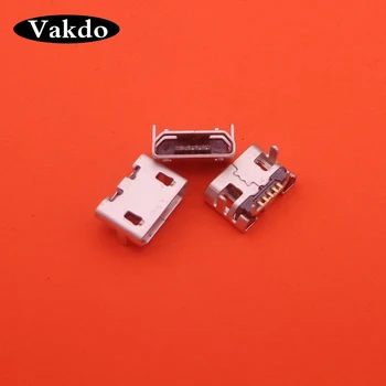 10tk Micro Laadimise Port-USB-Liides Laadija Pesa Pistik Doki Jaoks Alcatel One Touch Pixi 4 8050E 8050 OT-8050G OT8050