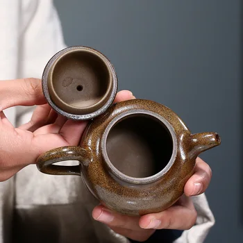 150ml Yixing Lilla Savi Teekannud Antiik Ahju Muuta Tee Pot Ilu Veekeetja Käsitöö Zisha Teaware Tee Määrata Kohandatud Kingitused