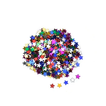 15g Glitter Star Kuld, Hõbe Metallik Foolium peep varba kingad Viskamine Konfetit Pulmapidu Baby Shower jõuluehe Tarvikud