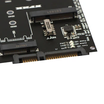 1tk 2 NGFF MSATA SSD SATA 3.0 Adapter 2 In 1 Converter Kaart PC Sülearvuti