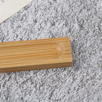 1TK Kvaliteetsed Bambusest Materjali Kepp Viiruk Pulgad Plaat Viiruk Omanik Lõhnav Nõud Kepp Viiruk Põleti 10.5*1.6*1cm