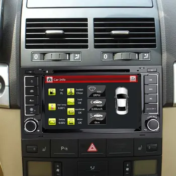 2 Din Auto Raadio Multimeedia VW Volkswagen Touareg T5 Transporter Multivan T5 GPS Navigation DVD-Mängija juhtseade Stereo Audio