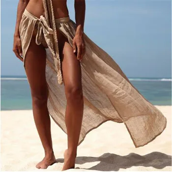 2020 Naiste Sexy Bikini Katta Kuni Wrap Maxi Seelik Supelrõivad Bikinis Puhkus Beachwear Sarongs Õhuke Madu Naha Trükitud Pikad Seelikud