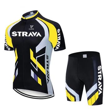 2021 Pro Team STRAVA Lilla Cycling Set Bike Jersey Komplekti Jalgrattaga Sobivad Jalgratta Riided Maillot Ropa Ciclismo MTB Kit Spordirõivad