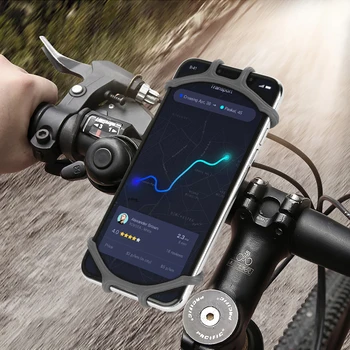 2021 Uus Jalgratta Silikoon Telefoni Omaniku IPhone 12 11 pro max 7 8 plus X-Xr, Xs Mobiiltelefoni Omanik Bike Mount GPS Kiire Seista