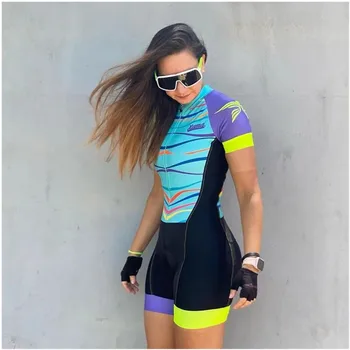 2021 XAMA Jalgrattasõit Naine Kombekas Ratsutamine Skinsuit Komplekti Maillot Ropa Ciclismo Jalgratta Suvel Bike Riided Bodysuit Triatlon