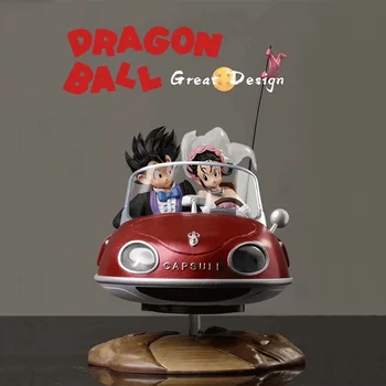 20cm Dragon Ball Super Goku ChiChi Tegevus Joonis Led Lamp Pulm Auto Dragon Ball Goku Abielluda Figuras Mudel Mänguasi Kingitused