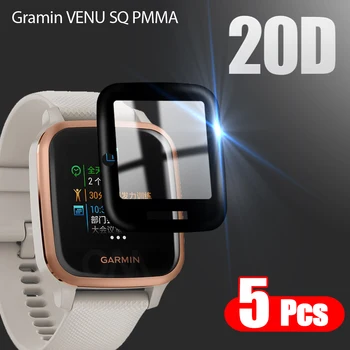 20D Kaardus Serv Kaitsva kile Gramin VENU SQ / Gramin VENU SQ Smart watch Soft Screen Protector Tarvikud (Mitte Klaasist)