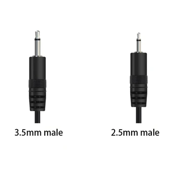 25CM 2pin Laiendamine, Traat 2,5 mm ja 3,5 mm Mono Pistik Kaabli Mees Naine Plug DIY Audio Remondi-Kaabel-Laadija