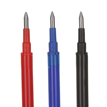 2tk Magic Kustutatavad Pen Täitke 0,5 mm 0.7 mm Sinine Must Punane Tint Geeli Pliiats Täitke Kirja Kirjutamine Pliiatsi Südamiku Kontori koolitarbed