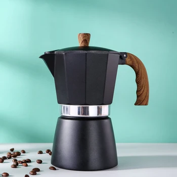 3/6Cups Caffe Mocha Kohvi Tegija itaalia Moka Espresso Cafeteira Percolator Pot Stovetop kohvimasin Mitmevärviline Kõrge Kvaliteediga