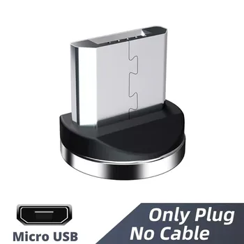 3 Tk Micro-USB-Magnet Magnetic Plug laadija Kaabel, Adapter, Mikro-USB-Magnet-Liides Näpunäiteid iphone Xiaomi Sumsung Huawei