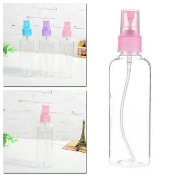 3 Värvi 100 Ml Läbipaistev Spray Pudelis Plastist Tühjad Pudelid Peen Udu Pump Parfüümi Pihusti Kosmeetika Konteiner Sõidu-Vahend
