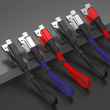 30cm Lühike Micro-USB Kaabli Tüüp c Kuupäev Kaabliga Kiire Laadimine Sync Data Juhe, USB-Adapteri Kaabel iPhone, Samsung, Huawei Xiaomi
