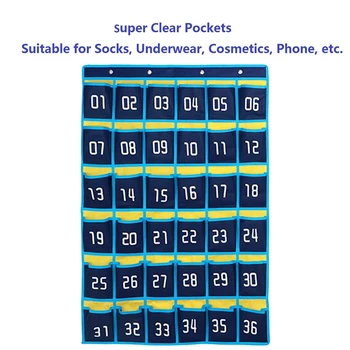 36 Nummerdatud Taskud, mis on Diagramm mobiiltelefon Ripub Ladustamise Kott Rippus Korraldaja Klassiruumis Mobiiltelefoni Omanikud Kalkulaator