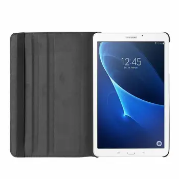 360 Pöörlev PU Nahast tasku Tahvelarvuti puhul Samsung Galaxy Tab A6 7.0 tolli 2016 T280 T285 SM-T280 SM-T285 Kate Funda Coque