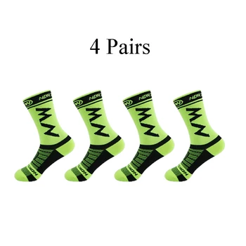 4 Paari Meeste Spordi Sokke Sportlik Sokid Töötab Sokid Jalgpalli Sokid Anti Slip Sokid