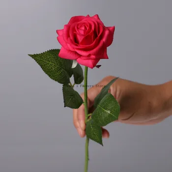 43 Cm Värviline Roos Silk Kimp Pulmas Lilled Kaunistamiseks Pruut Kodu Kaunistamiseks Võltsitud Lilled, Kunstlilled