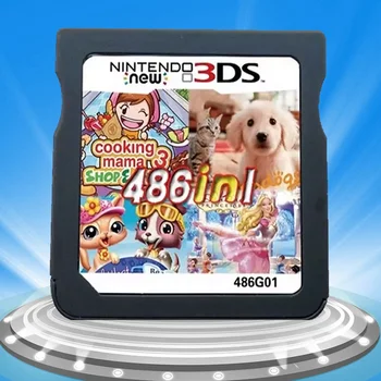 486 1 Kompileerimine Video Mängu Kasseti Kaart Nintendos DS 3DS 2DS Super Combo Multi Ostukorvi
