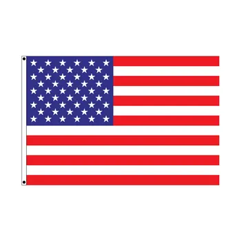 90*150cm 60*90cm 40*60cm 3*5 jalga Rippuvad USA Ameerika Riigi Lipu Polüester World Cup iseseisvuspäev