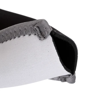 Akvalangiga Sukeldumine Snorkel Mask 5mm Neopreenist Kate Polsterdatud Kaitse Juuksed Rihm Pehme Strap Cover Must + Valge