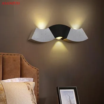 Alumiinium seina lamp led magamistuba öö lambi TV tagaseina dekoratsioon lamp vahekäiguga koridori seina lamp