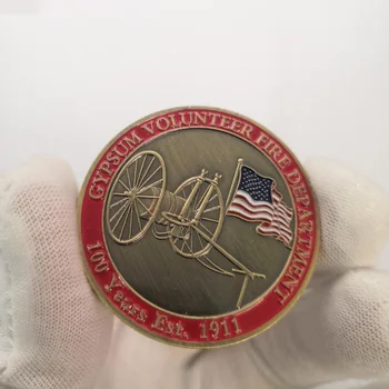 Ameerika Klassikaline Auto 100. Aastapäeva mälestusmünte Laekuva Mündi sisse Pressitud Käsitöö Mündi Medal Kingitus Väljakutse Mündid