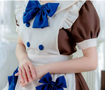 Amiin Armas Lolita Riided Neiu Kleit Cosplay Kostüüm (Ülikond) Tüdrukute Naine Teenindaja Neiu Poole Kostüümid