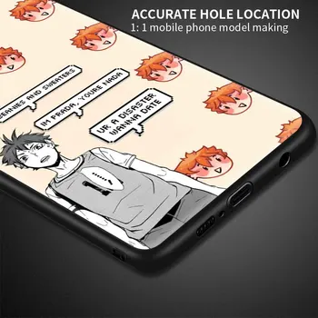 Anime Haikyuu Võrkpall Silikoon Soft Case For Samsung Galaxy A50 A70 A10 A20e A30 A40 A20s A7 A9 2018 A10e A10s Kate Fundas