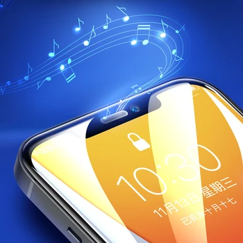 Anti Blue Ray Kerge Karastatud Klaas iPhone 11 12 Pro Max 6 S 7 8 Plus X-XR X S Max Screen Protector Silmade Hooldus Tolmu-tõend, Klaas