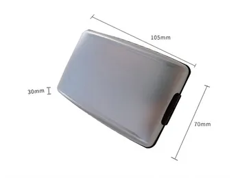 Anti-Skaneerimise RFID-1 TK Alumiinium Metallist Krediitkaardi Omanik Slim Blokeerimine Rahakott Juhul, Äri-Kaardi Kaitse Valdaja Puhul