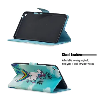 Armas Ükssarvik Kassi puhul Huawei MediaPad T3 8 tolline Õhuke Magnet Kokkuklapitavad Tableti Kate Huawei T3 8 Juhul KOB-L09 KOB-W09 +Pliiats