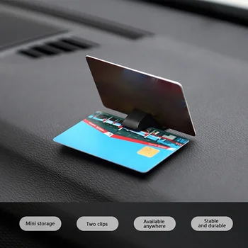 Auto Ajutise Parkimiskaardi Pileti Omanik Multifunktsionaalne Home Office Desktop-Kaardi Pesa Fikseeritud Clip