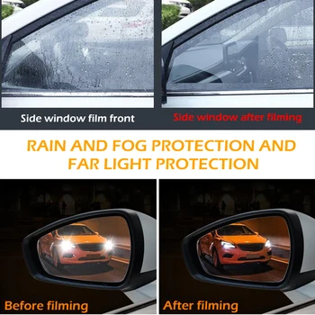 Auto Küljel Rearview Mirror Aknas Hea Kvaliteediga Vihma-tõend Multifunktsionaalne Veekindel Anti Udu Filmide 175x200mm 150x100mm