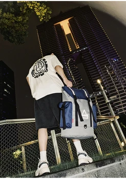 BB212 Jaapani koolikotti instrumentaarium kott peegeldav hip-hop meeste seljakott sport väljas vaba aja reisikott