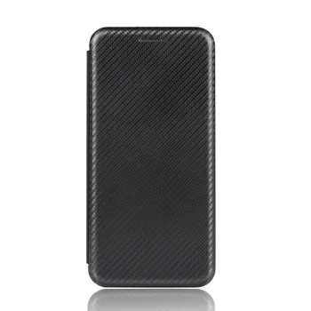 BlackBerry Keyone DTEK70 Luksus Klapp on Carbon Fiber Naha Magnet Adsorptsiooni Puhul BlackBerry Keyone BBB100-2 Telefoni Kotid
