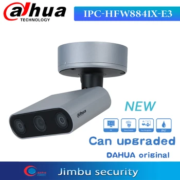 Dadua Valve kaamera IPC-HFW8841X-E3 8MP Triple-Objektiiv Võrgu Kaamera RVT inimeste loendamist, Stereo analüüs PoE toide