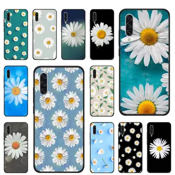 Daisy art design lill, Telefon Juhtudel Samsung galaxy S märkus 7 8 9 10 20 fe servas 6 10 20 30 50 51 70 lite plus Pehme Funda