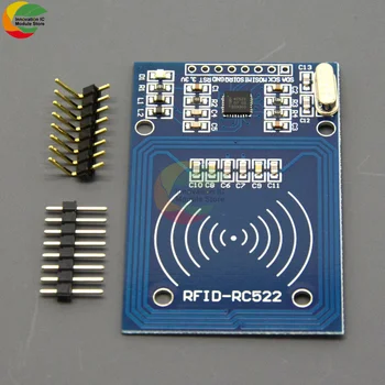 DC 3.3 V MF RC522 RC-522 RFID Wireless Sensor Moodul Antenni RF-Kaart I2C IIC SPI Liides, 13.56 MHz Arduino Lugeja Kirjanik