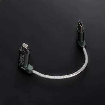 DD ddHiFi MFi06 Lightning-liidesega USB-TypeC andmesidekaablit iOS seadmetele, millel on USB-C Audio Seadmed