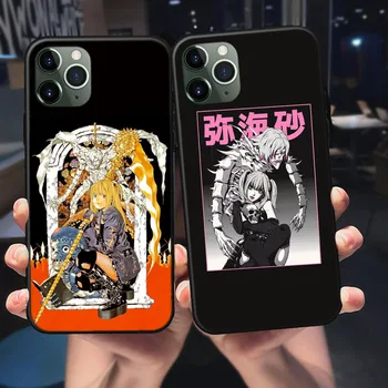 Death Note Anime Misa Rem Telefon Case For iphone 12 Pro Max 11 Pro X-XR, XS MAX 12 mini SE 2020 8 7 6 Pluss Pehme Fundas Coque Kate
