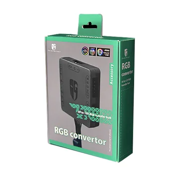 DEEPCOOL RGB converter 5V ARGB, et 12V RGB magnet paigaldus SATA liides, mis sobib ASUS Gigabyte ja MSI