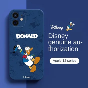 Disney Donald Duck IPhone Xsmax Telefon Case for IPhone Xs/x/xr / /11/12/ 12mini/11pro/11pm/12pro/7/8/8plus/6/6sp Armas Telefoni Kate