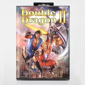 Double Dragon 2 Kättemaks 16bit MD Mäng Kaardi Jaoks Sega Mega Drive/ Genesis koos Retail Box