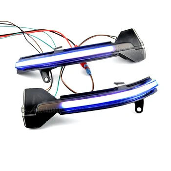 Dünaamiline suunatulede LED-Rearview Mirror Näitaja Blinker Repeater Kerge BMW 5 6 7 Seeria F10 F11 F06 F07 F12, F13, F01