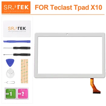 Eest Teclast Tpad X10 M1D5 Tahvelarvutit Väliste Mahtuvuslik Puutetundlik Digitizer Assamblee Asendamine Välimine Klaas Tulede Paneel
